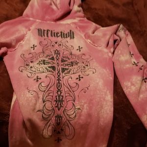 Womens affliction hoodie